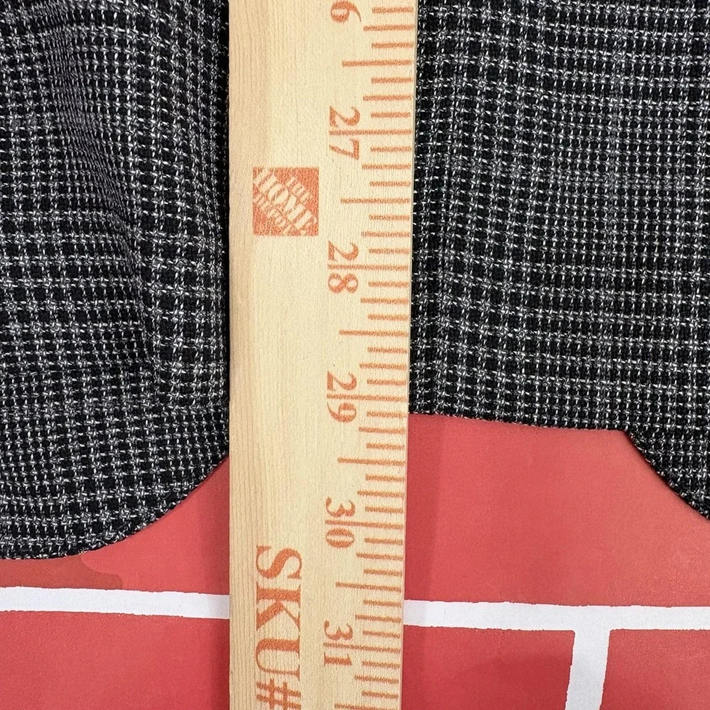 Hugo Boss Blazer Sport Coat Mens 40R Gray Check Wool Stretch Tailoring Turkey